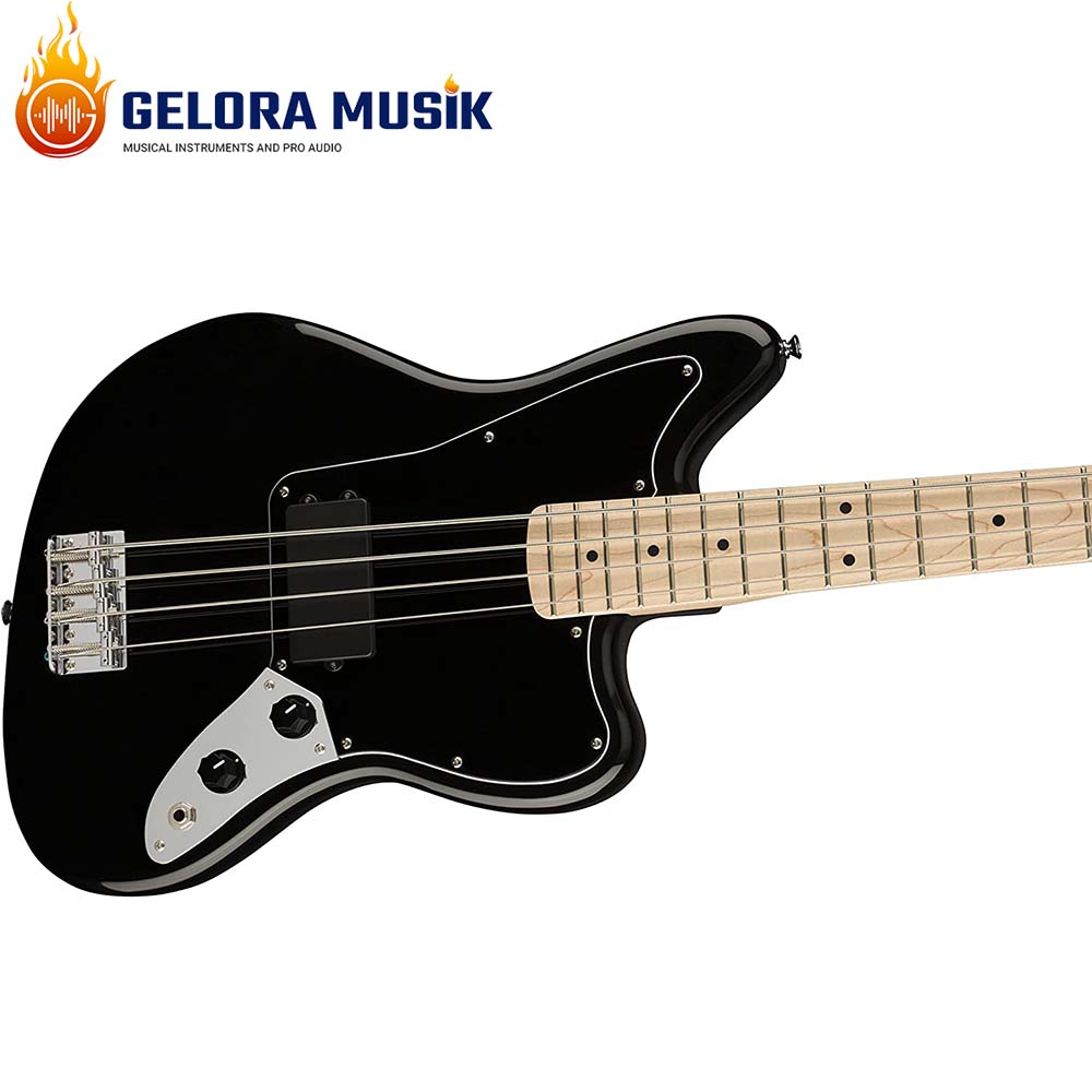 Gitar Bass Squier Affinity Series Jag,Maple FB-Black